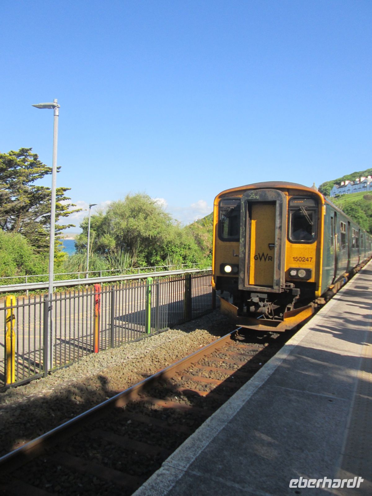 Zugfahrt St. Ives- St. Erth