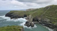 die Klippen von Tintagel