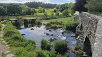 Die Brücken in Postbridge im Dartmoor