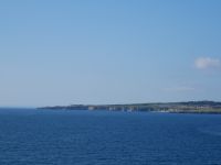 Die Küste südlich von Newcastle 