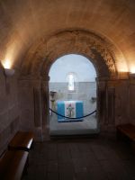St. Margareth's Chapel, Margrets Kapelle, der älteste erhaltene Teil von Edinburgh Castle.