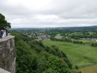 Blick von Stirling Castle: King's Knot (der Knoten des Königs)