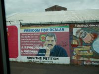 Belfast Solidarity Wall: Öcalan