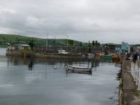 Hafen von Carnlough - hier wurden Szenen aus Game of Thrones gedreht (wovon der Reiseleiter, dieser GoT-Banause, natürlich nichts wusste)
