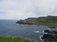 Blick über die Bucht der Kuh und die Misthaufen Fionns bis hin zum Mittelfinger des Teufels