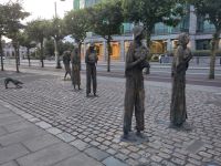 Erinnung an die Auswanderungswelle im Zuge der großen Hungersnot ausgelöst durch die Kartoffelfäule