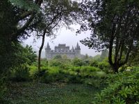 Inveraray Castle, etwas verwunschen (Rückansicht)