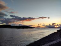 Sonnenuntergang am Strand 