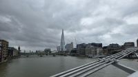 Blick von der Millennium Bridge 