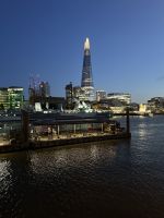 Abendlicher Blick über die Themse