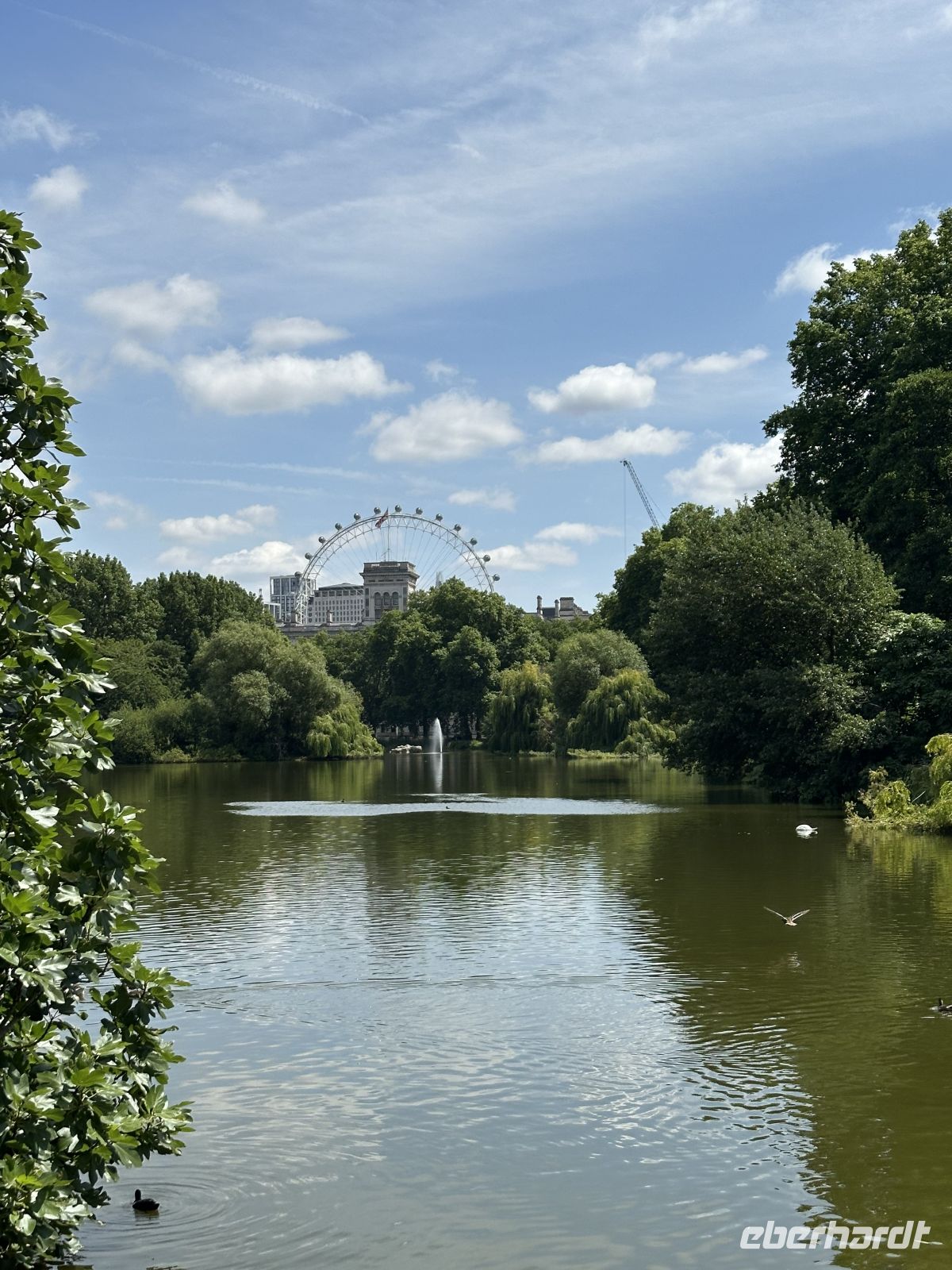 Blick vom St. James's Park