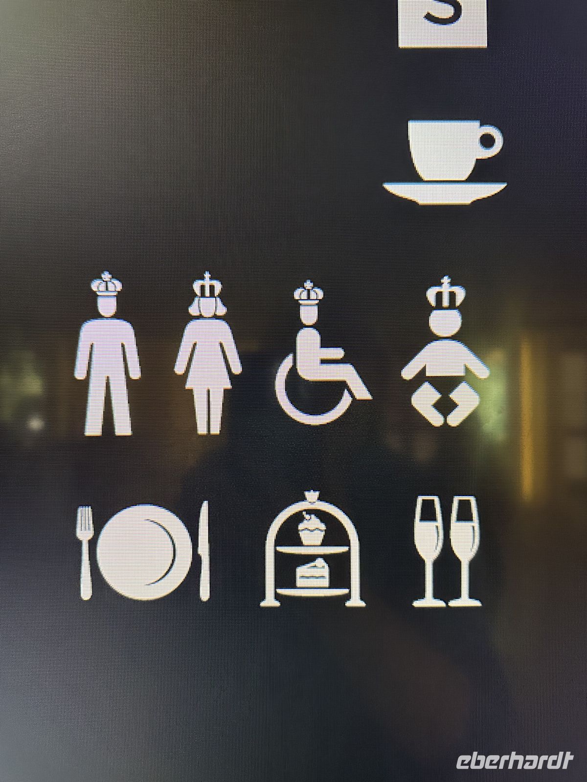 Royaler Toilettengang