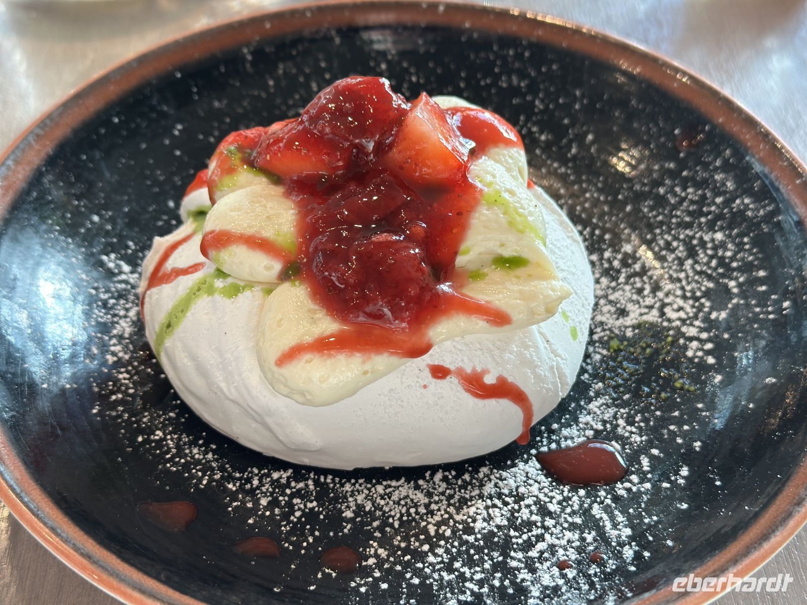 Dessert im Sky Garden