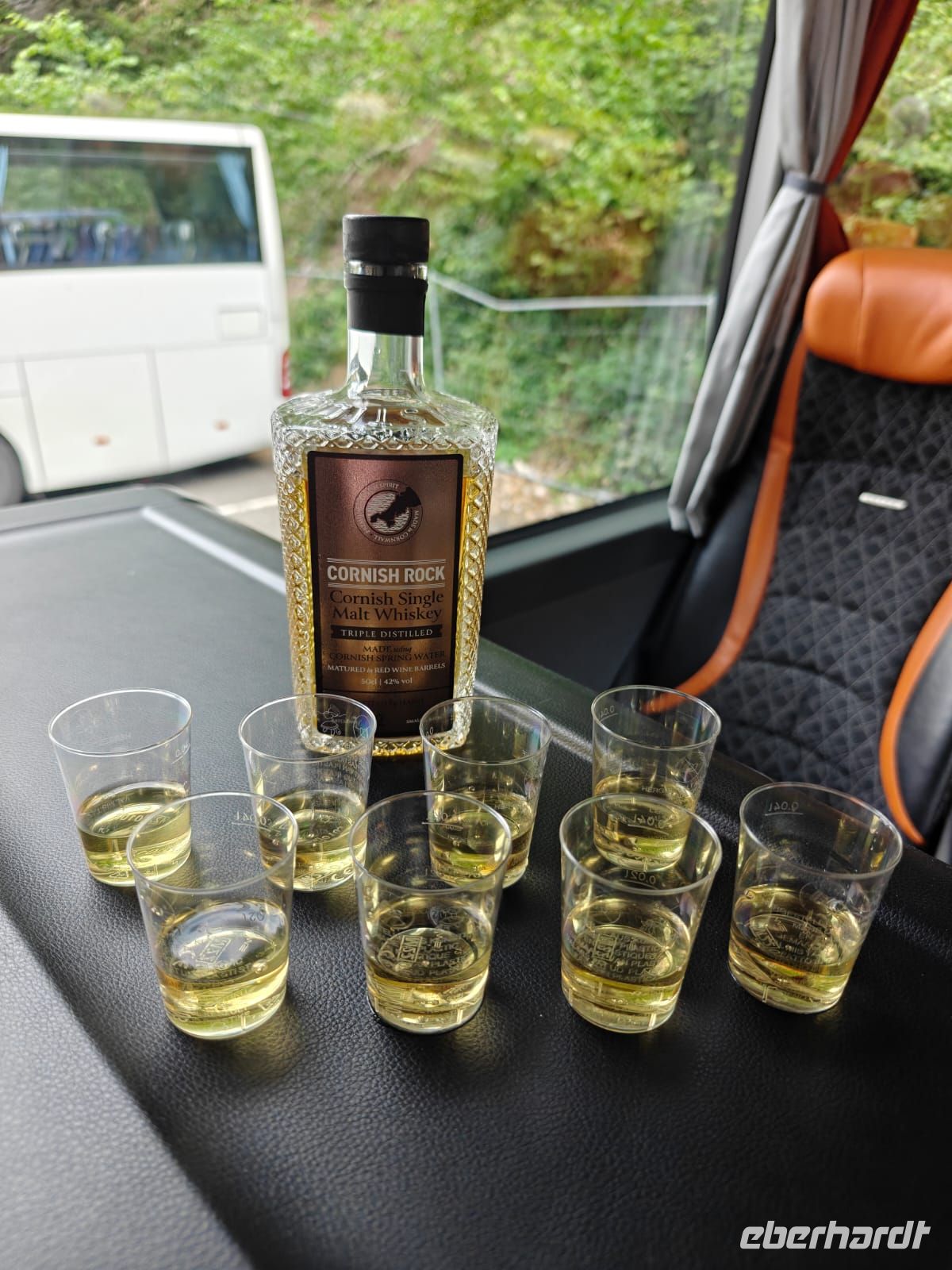 Cornish Whiskey Verkostung