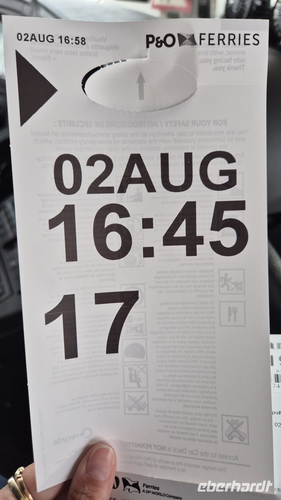 Endlich an der Fähre