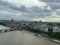 London Eye, Blick auf Westminster