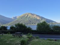 SCO-Dampf 25-0520 Blick auf den Fjord am Morgen
