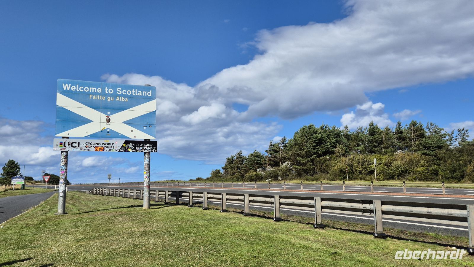 Ankunft in Schottland