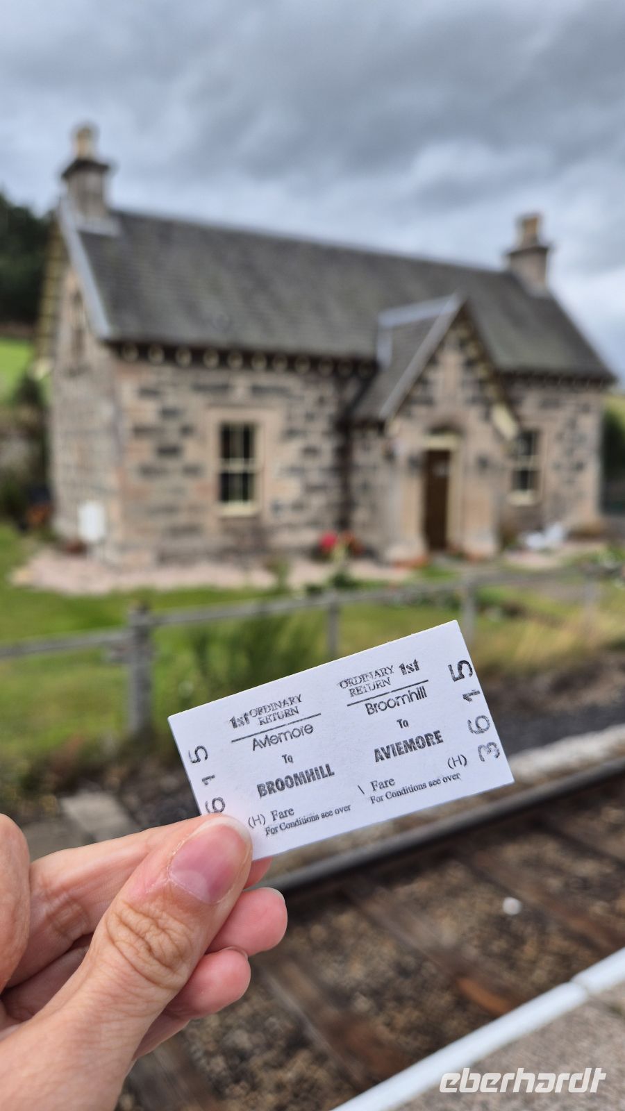 Fahrt mit der Strathspey Railway