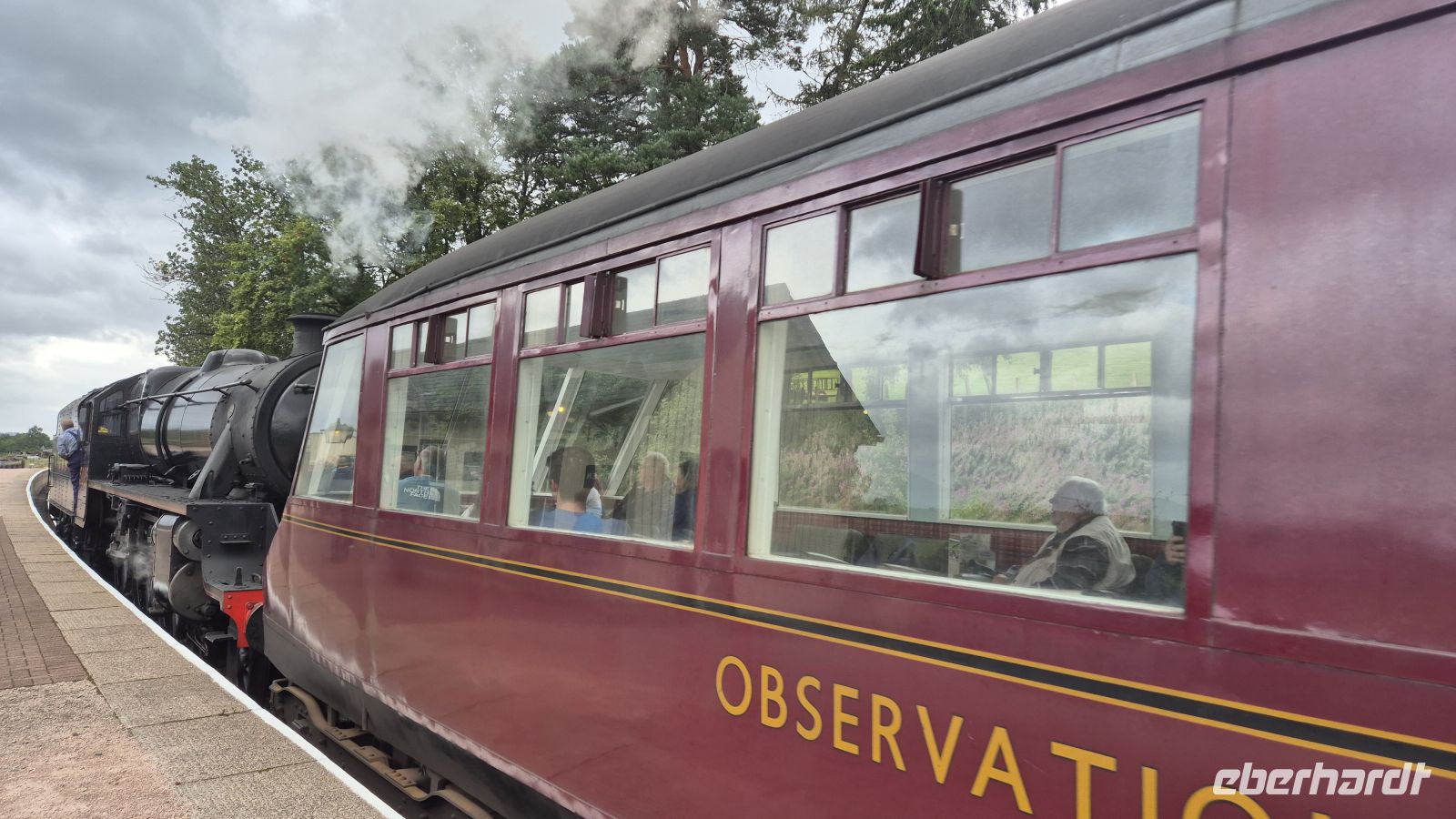 Fahrt mit der Strathspey Railway