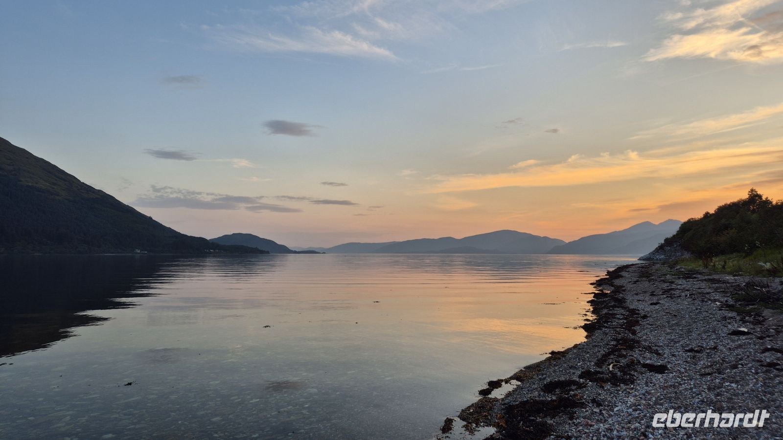 Abendstimmung am Loch Onich
