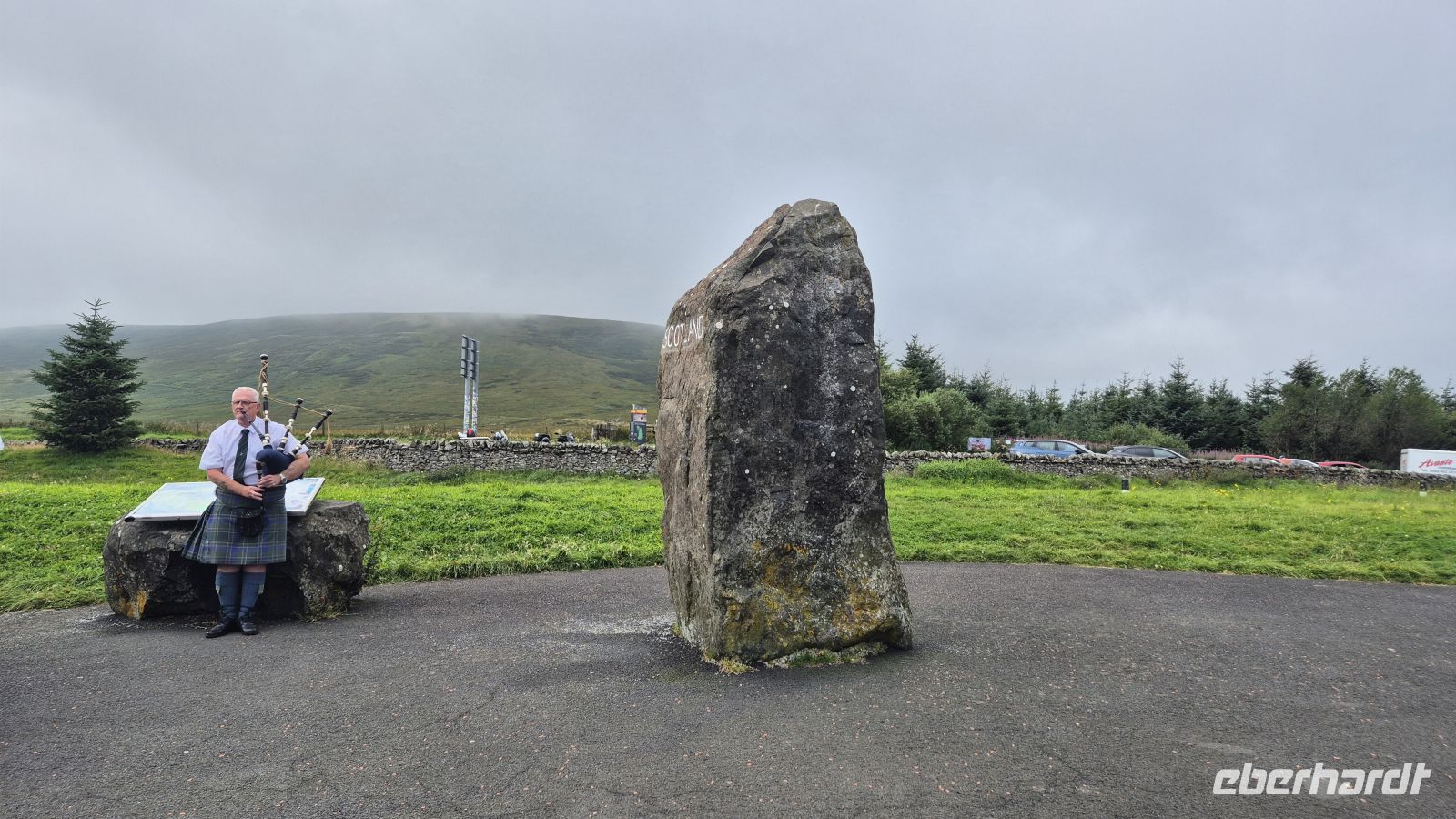 Abschied von Schottland mit Bagpiper Alan
