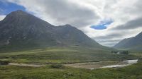 Die Berge am Glen Etive