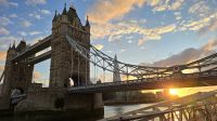 Abendstimmung an der Tower Bridge