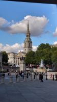26 Blick vom Trafalgar Square auf die St. Martin in the fields Church