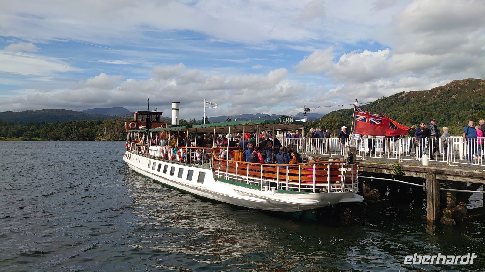 156 Unser Boot hat angelegt