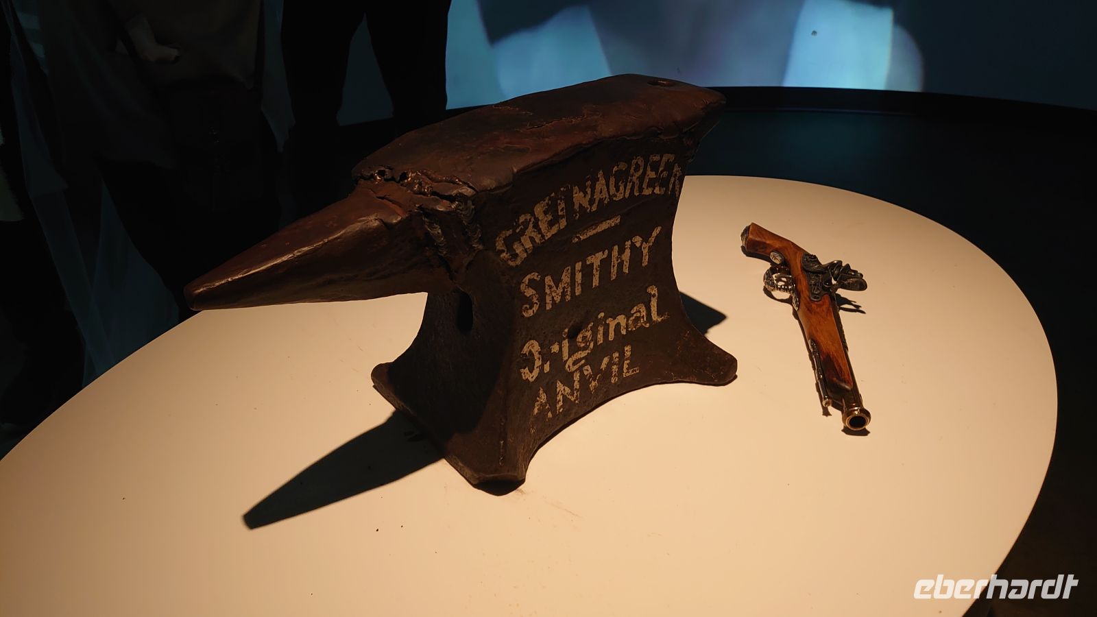 162 Die Hochzeitsutensilien in Gretna Green