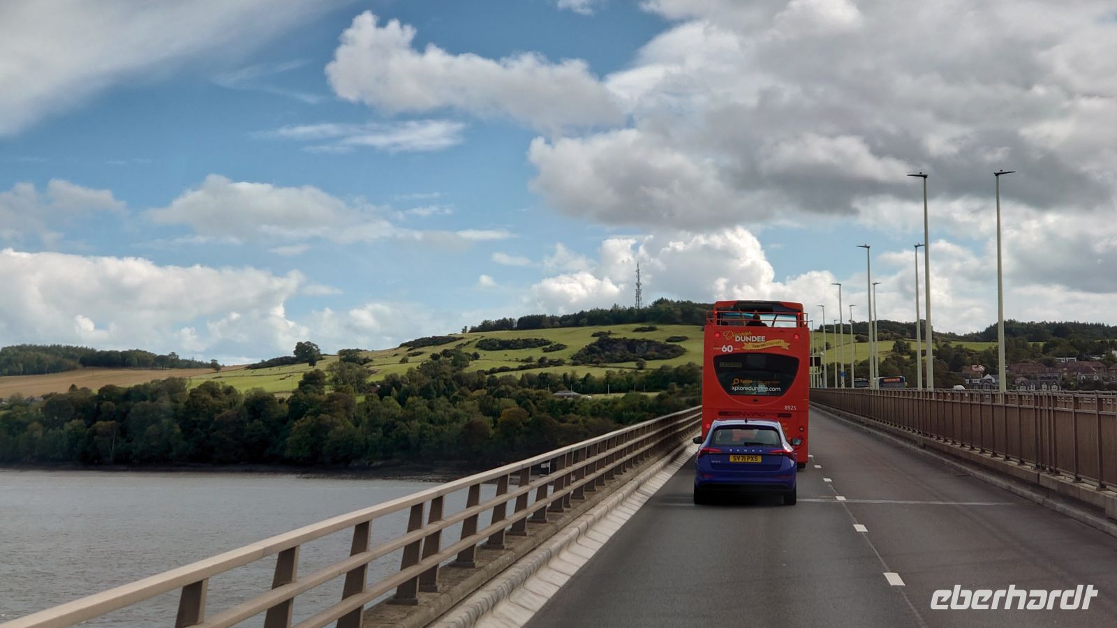 207 Wir überqueren den Fluß Tay