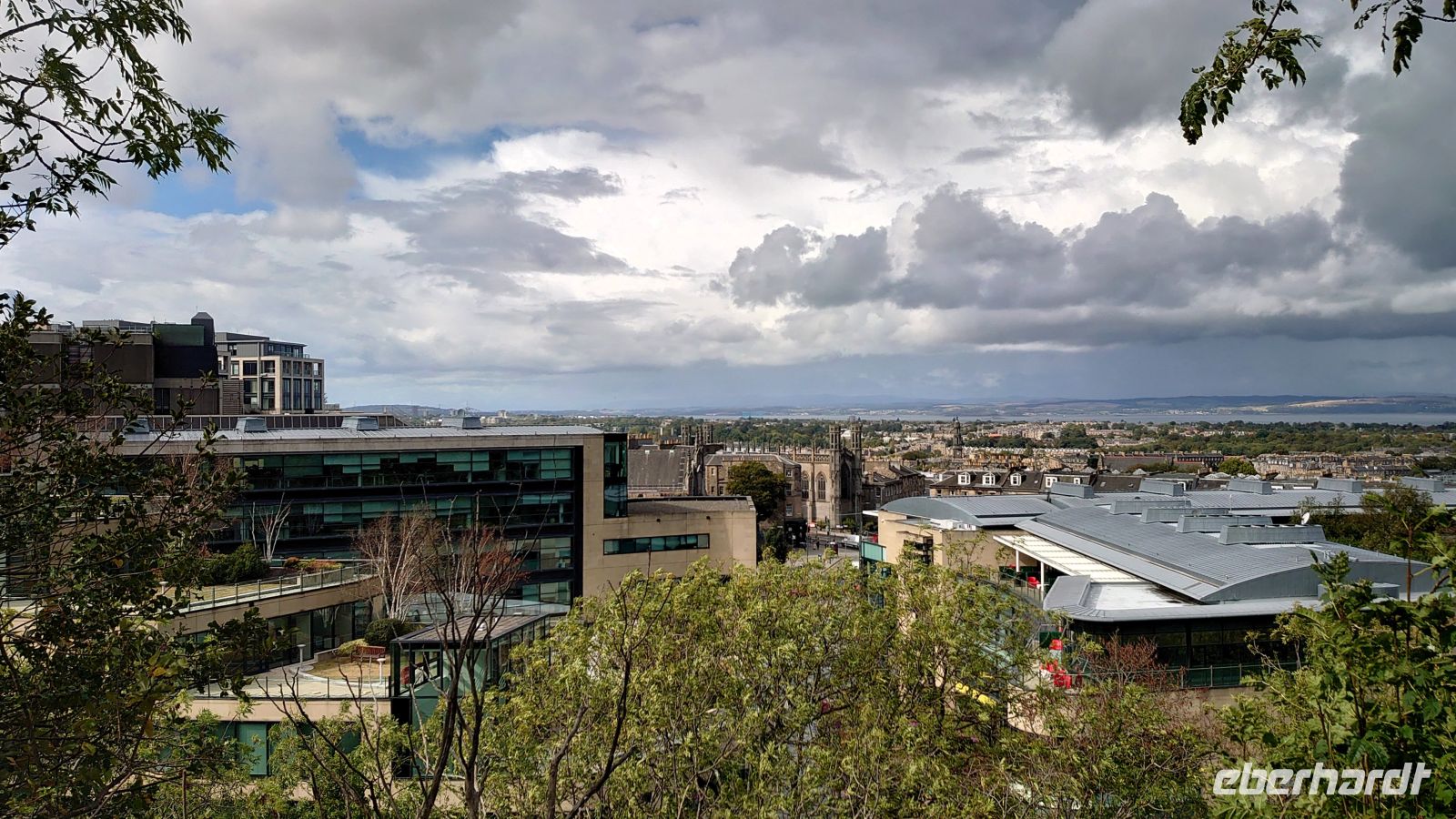 226 Blick über Edinburgh von Calton Hill