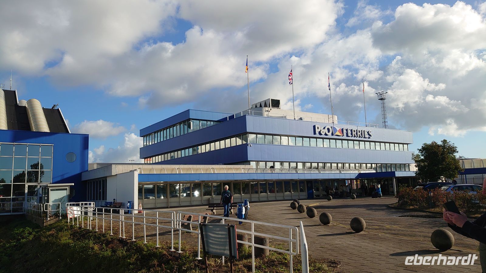 267 Das P&O Fähr-Terminal in Rotterdam