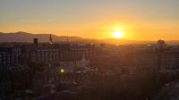 Abendsonne über Edinburgh