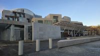 das schottische Parlamentsgebäude
