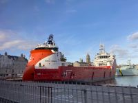 Versorgungsschiff für Ölplattformen