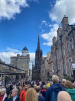 zurück auf der Royal Mile