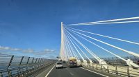 Fahrt über die Queensferry Crossing &ndash; &copy; Marlies Thrum (Eberhardt TRAVEL)