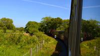291 Nordwales, Fahrt mit der Welsh Highland Railway