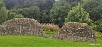327 Jedburgh, Modell der Felsstrukturen der Berge der Borders