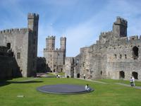 Caernarfon Burghof