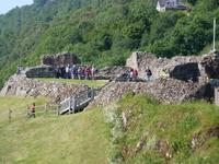 Urquhart Castle - Bilck von der Mauer