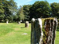 Clava Cairns - äußerer Steinring