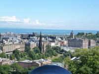 Edinburgh Castle - Blick über die Stadt