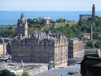 Edinburgh Castle - Blick über die Stadt