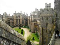 Arundel Castle-Innenhof