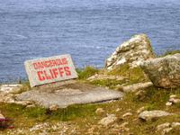 Gefährliche Klippen bei Lands End