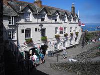 Am Hafen in Clovelly