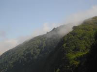 Seenebel in Clovelly